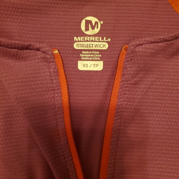 Merrell Women's Essential Half-Zip Pullover XS - Picture 3 of 10